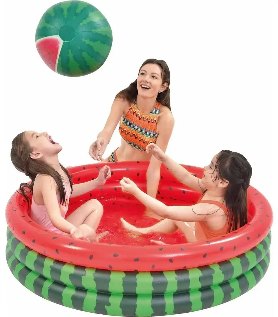 Детский надувной бассейн SunClub 57159 (Red/Green) - 2