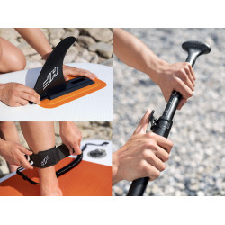 Доска для сап сёрфинга Bestway Aqua Journey 65349BW (Orange/White) Thumb