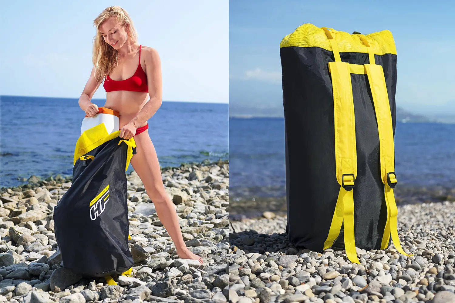 Доска для сап сёрфинга Bestway Aqua Journey 65349BW (Orange/White)