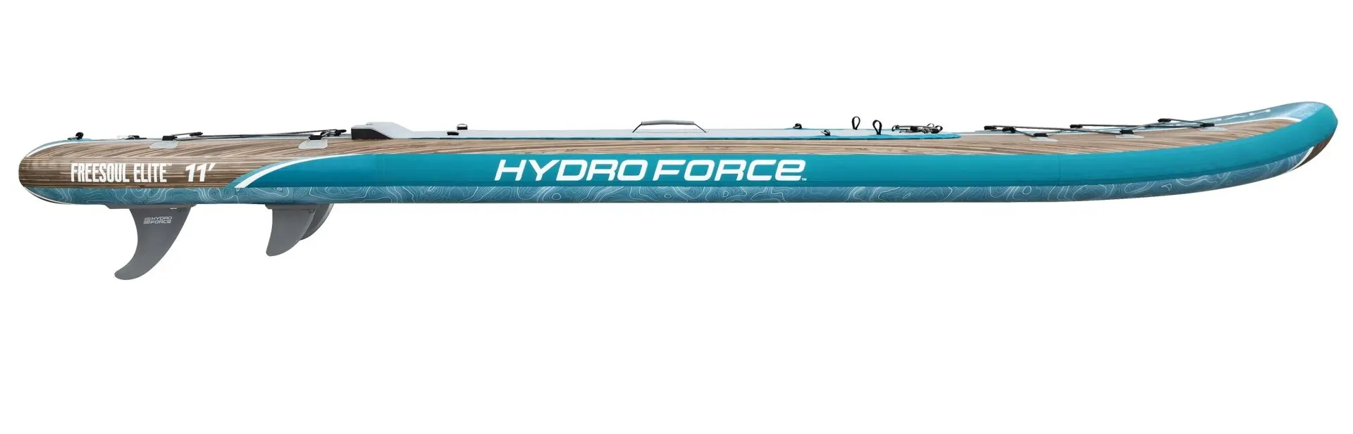 Placa pentru sap surfing Bestway Hydro-Force FreeSoul Elite 6532GBW (Blue/Wood)