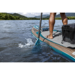 Placa pentru sap surfing Bestway Hydro-Force FreeSoul Elite 6532GBW (Blue/Wood) Thumb