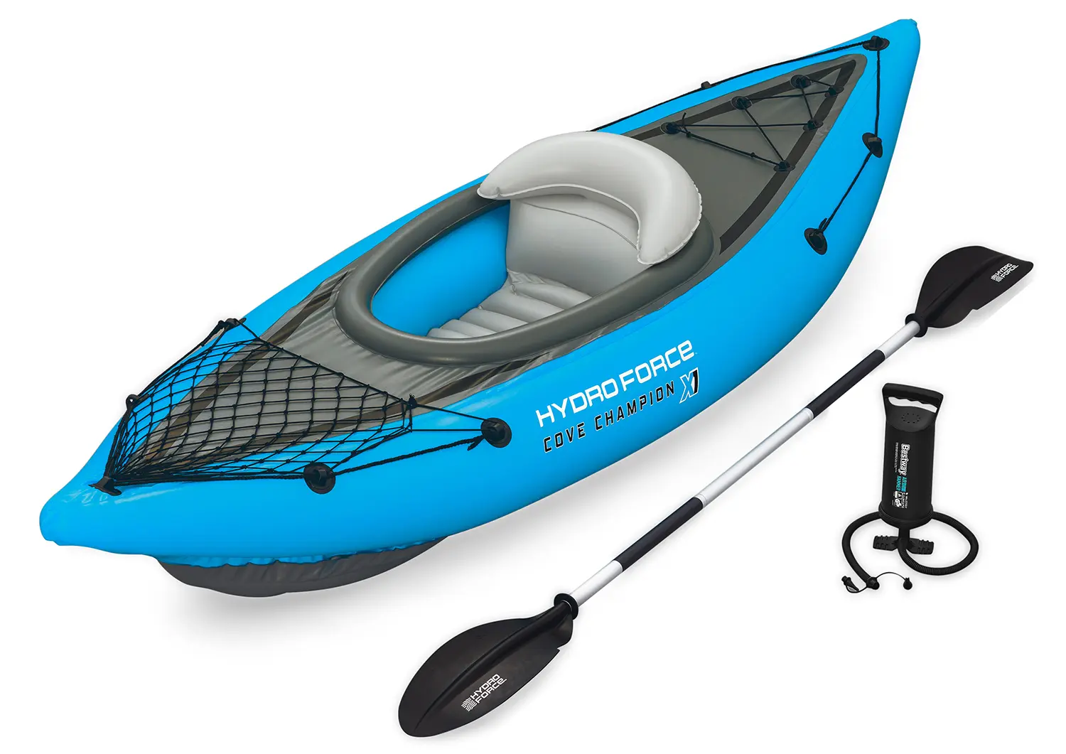 Kayak gonflabil Bestway 65131 (Grey/Blue)