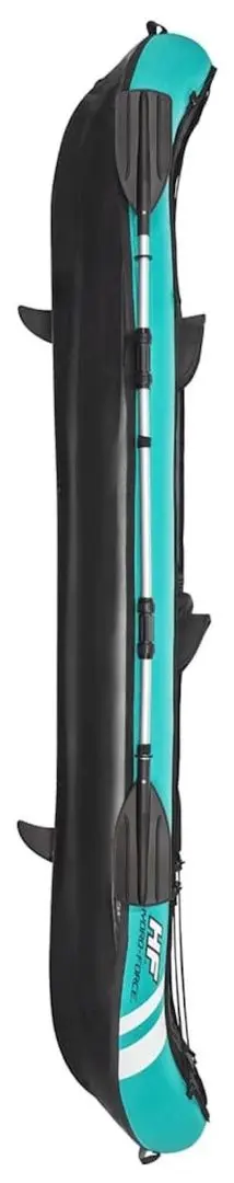Надувная байдарка Bestway Hydro-Force Ventura X2 3202621 (Turquoise/Black) - 2