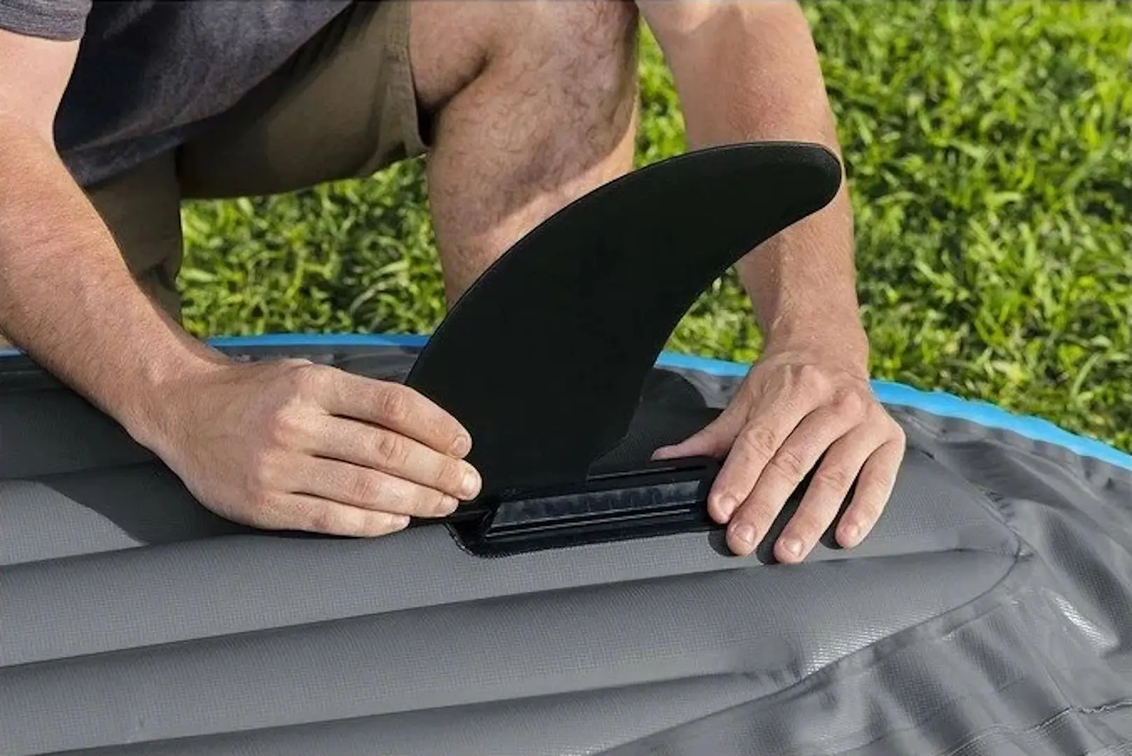 Kayak gonflabil Bestway Surge Elite X1 Kayak 65143 (Grey/Blue)