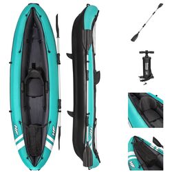 Надувная байдарка Bestway Ventura 65118 (Turquoise/Black) Thumb