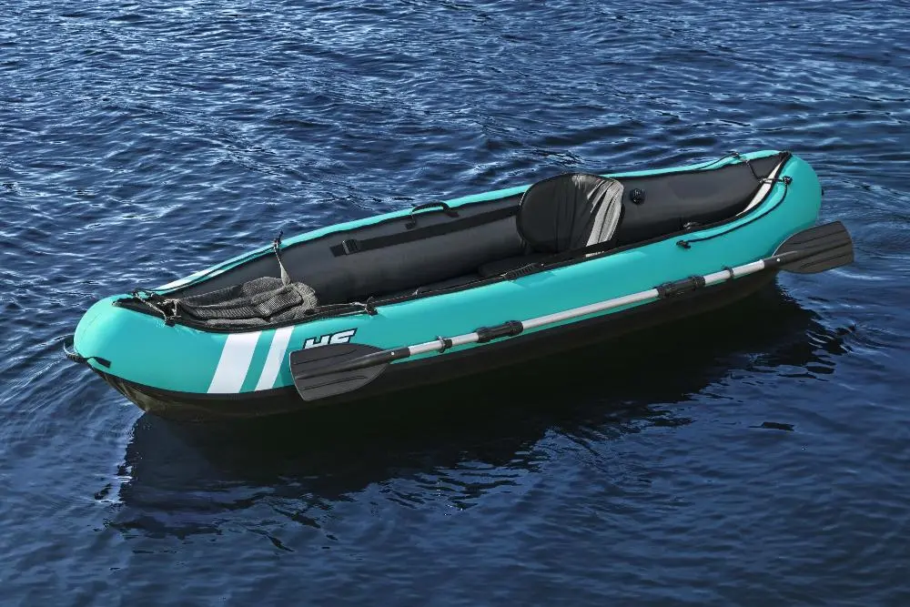Надувная байдарка Bestway Ventura 65118 (Turquoise/Black) - 8