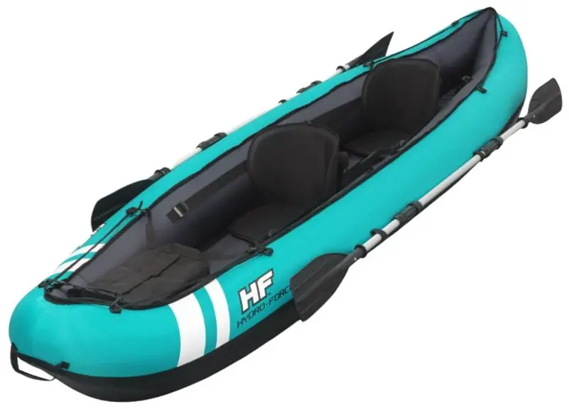 Надувная байдарка Bestway Ventura X2 65052 (Turquoise/Black)