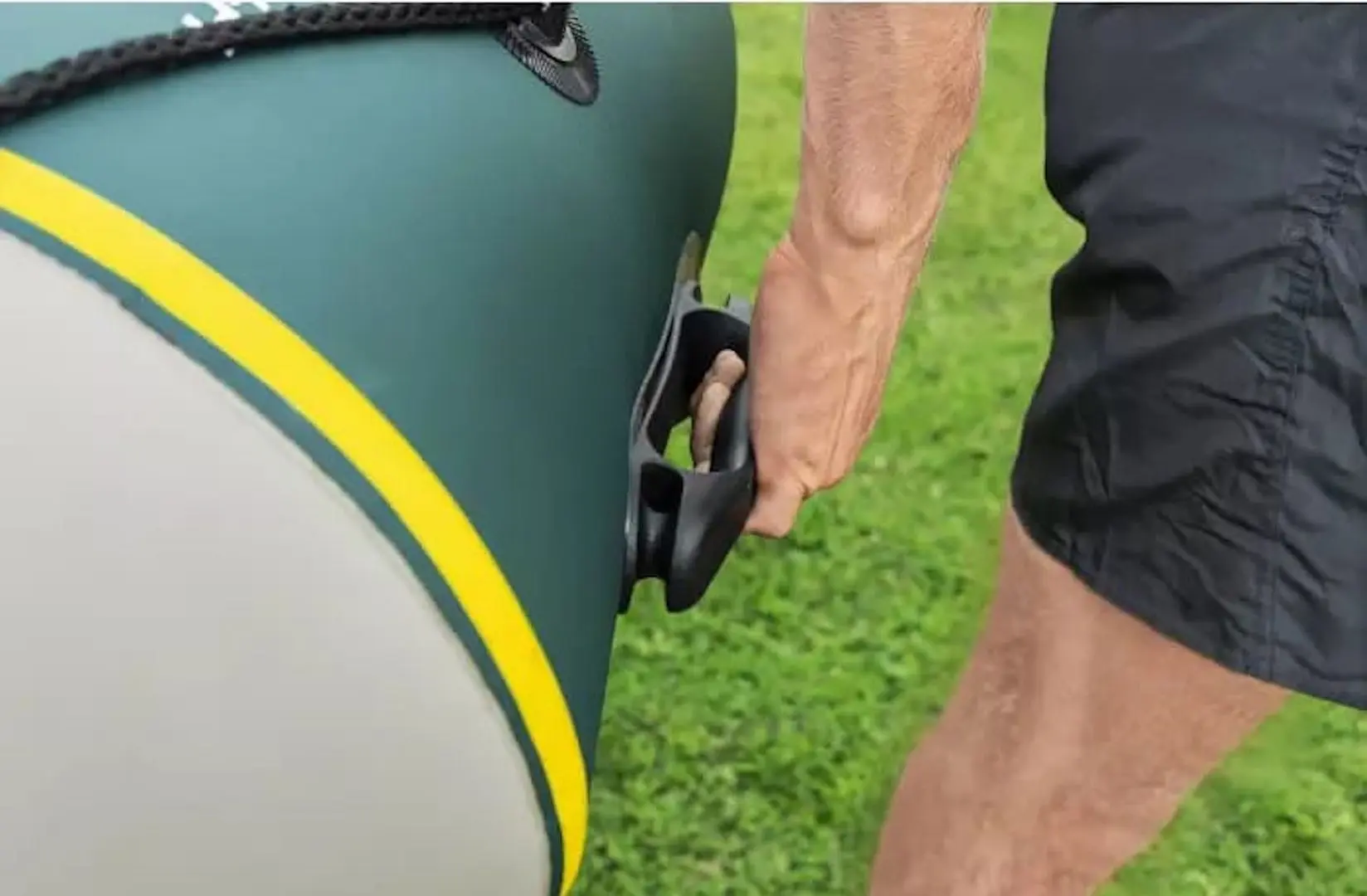 Надувная лодка Bestway Ranger Elite X3 Raft Set 65160 (Grey/Green)