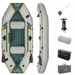 Надувная лодка Bestway Ranger Elite X3 Raft Set 65160 (Grey/Green) Thumb