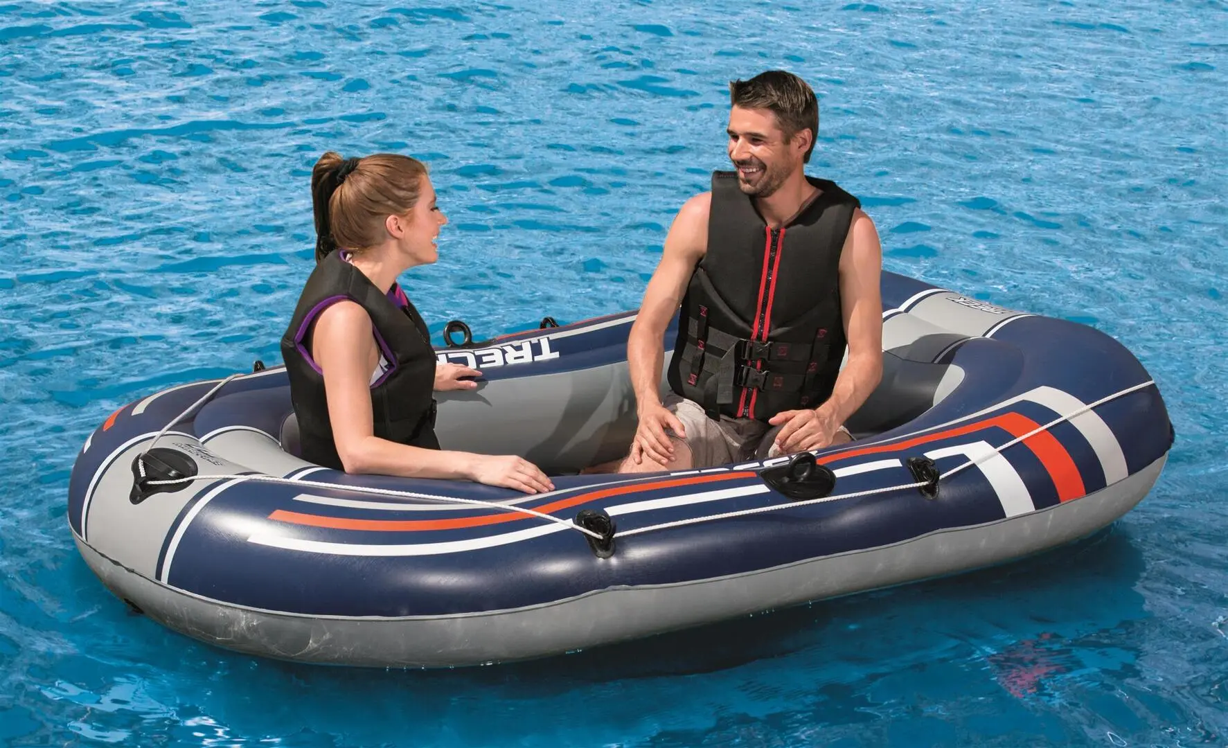 Надувная лодка Bestway Treck X1 61064 (Blue) - 2