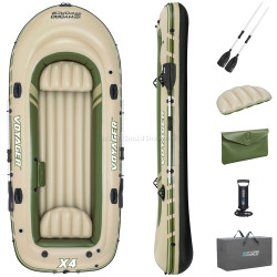 Barca gonflabila Bestway  Voyager 65156_26 (Beige/Green)