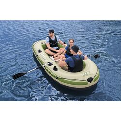 Надувная лодка Bestway Voyager X3 Raft 65164 (Beige/Green) Thumb