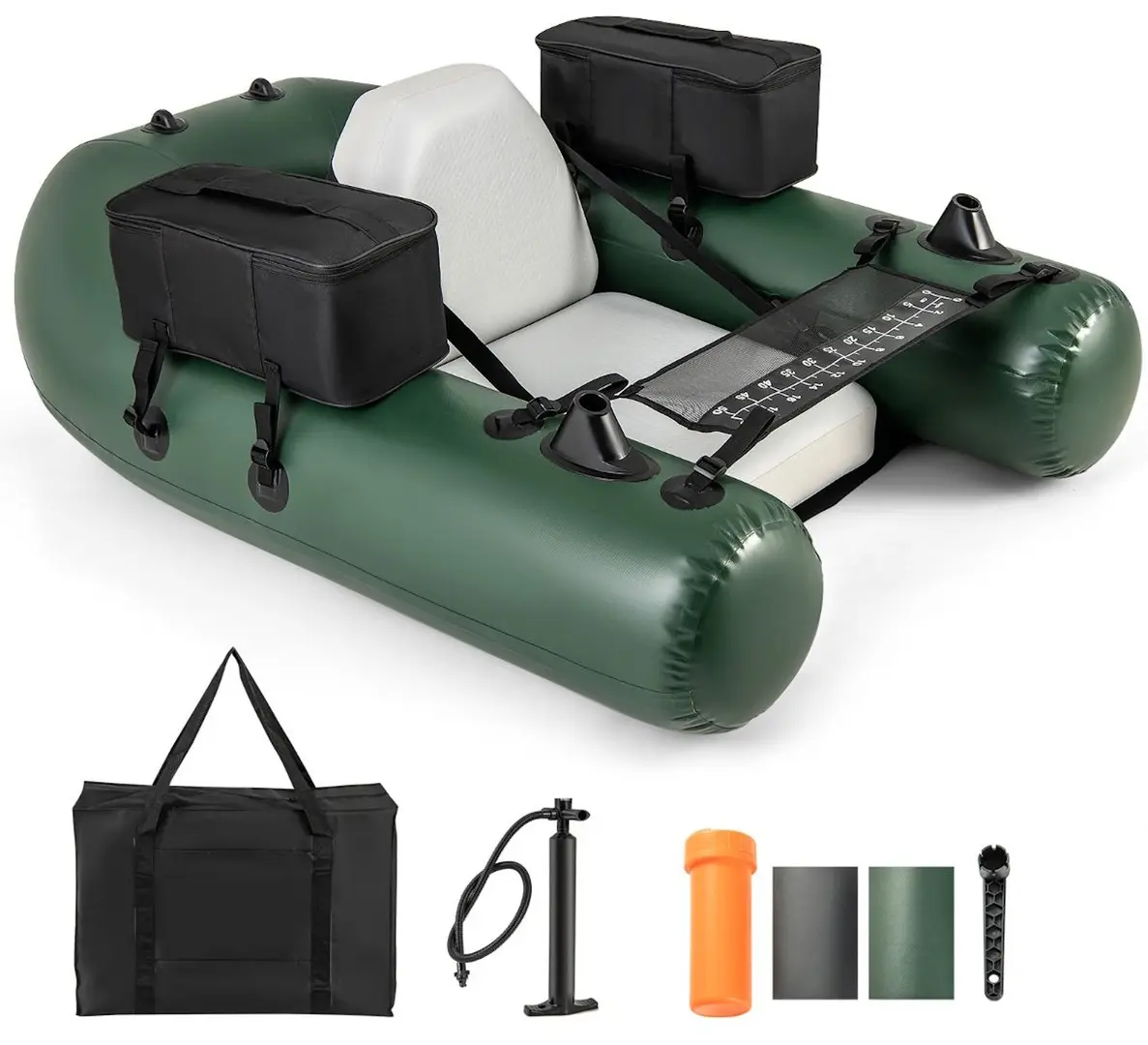 Barca gonflabila Costway FT10011 (Green)