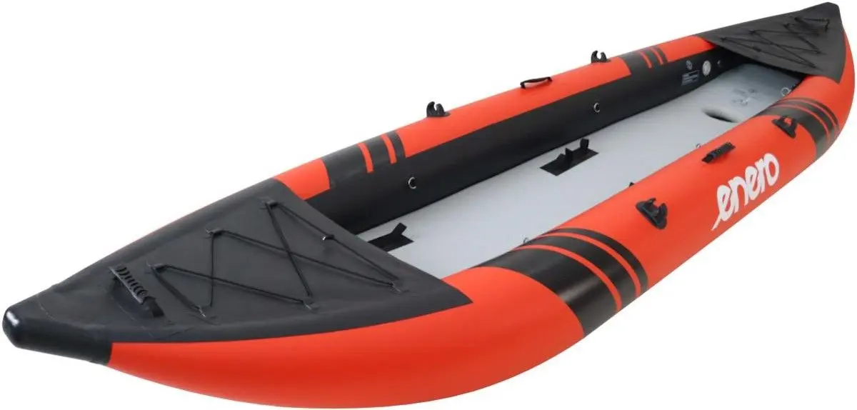 Kayak gonflabil Enero 1054070 (Orange/Black)