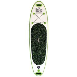 Placa de surf Homcom A33-007 (White/Green)