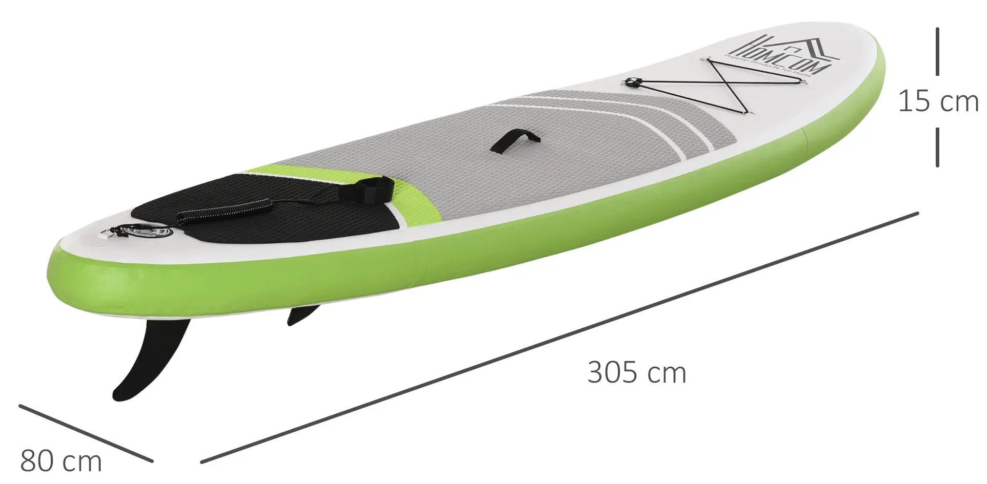 Доска для серфинга Homcom A33-014GN (Green) - 7
