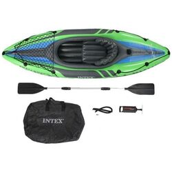 Надувная байдарка Intex Challenger K1 68305 (Green) Thumb