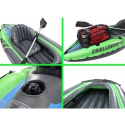 Надувная байдарка Intex Challenger K1 68305 (Green) Thumb