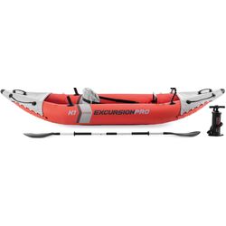 Надувная байдарка Intex Excursion Pro K1 68303 (Red/Grey) Thumb