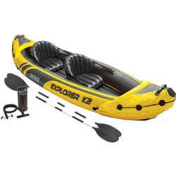 Kayak gonflabil Intex Explorer K2 68309 (Yellow/Black)