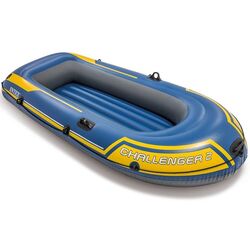 Надувная лодка Intex Challenger 2 68367 (Blue/Yellow) Thumb