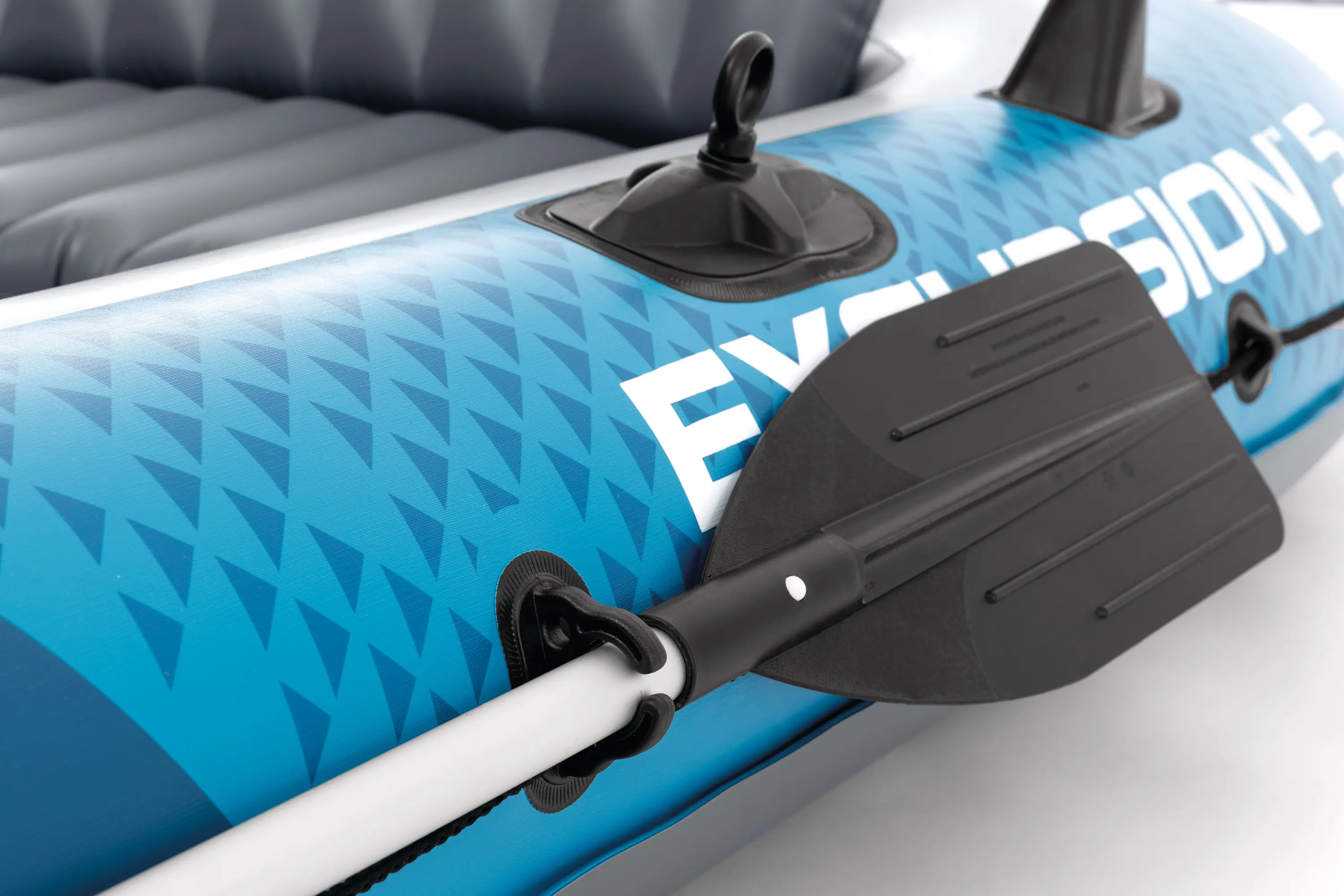 Barca gonflabila Intex Excursion 5 66325NP (Grey/Blue)