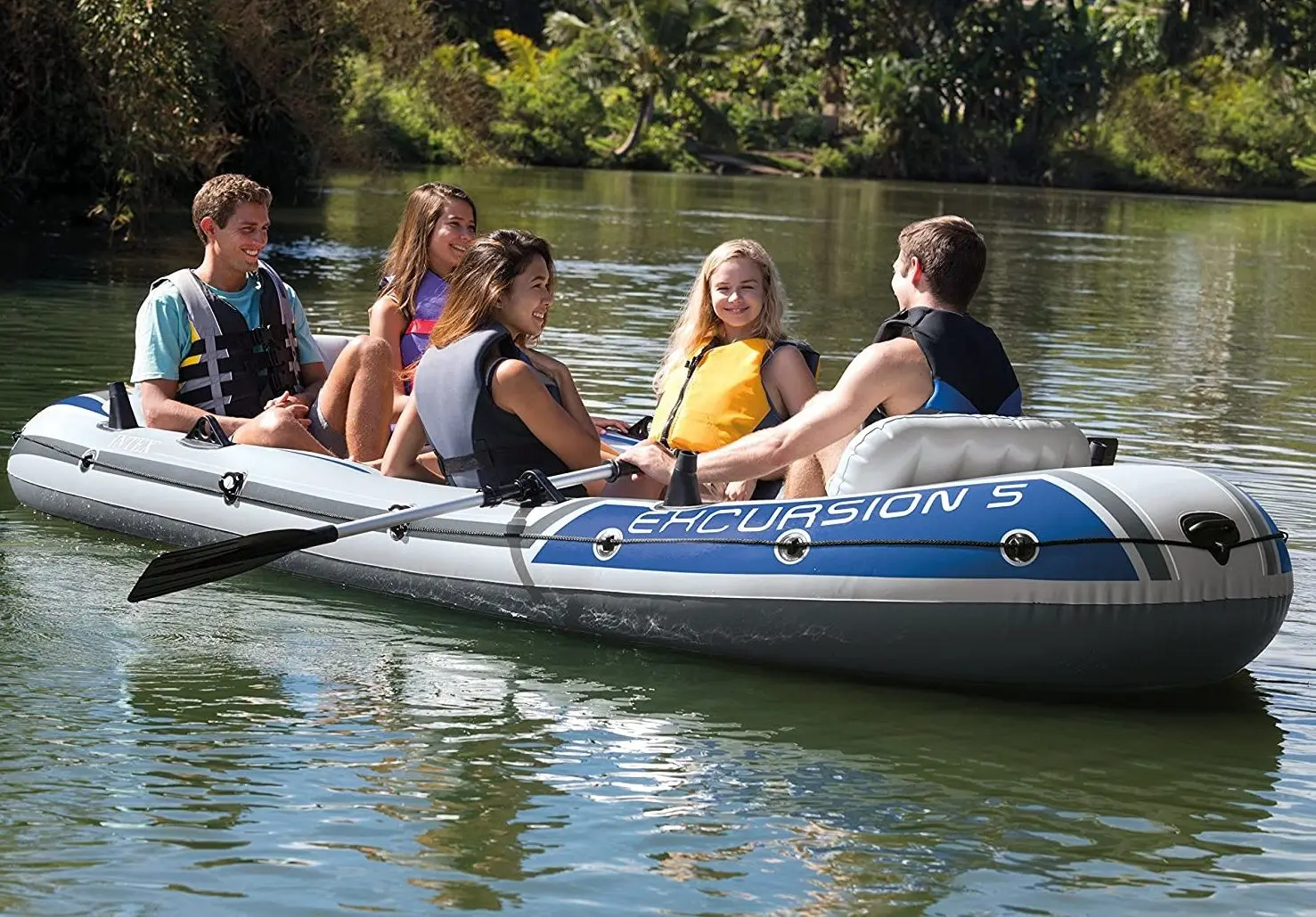 Надувная лодка Intex Excursion 5 68325