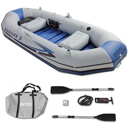Надувная лодка Intex Mariner 3 68373 (Gray/Blue) Thumb