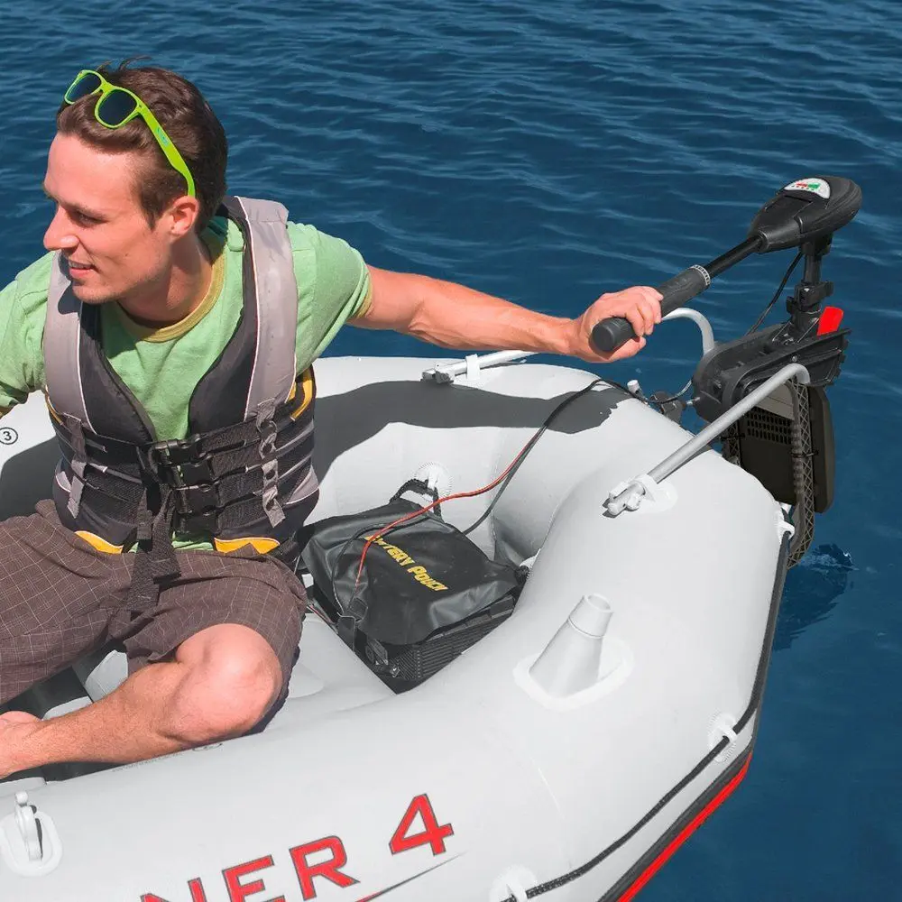 Надувная лодка Intex Mariner 3 68373 (Gray/Blue) - 3