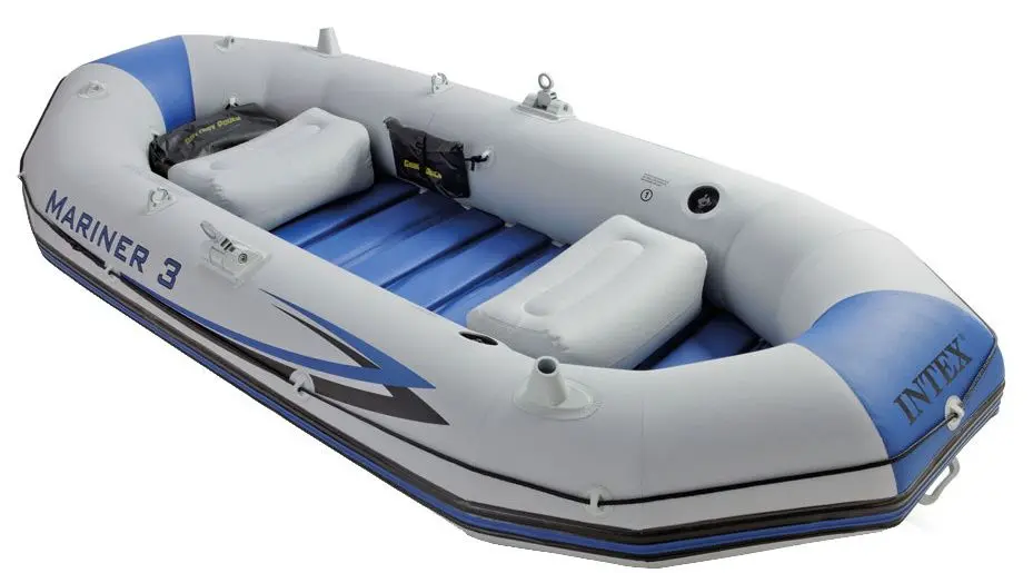 Надувная лодка Intex Mariner 3 68373 (Gray/Blue)