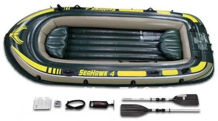 Barca gonflabila Intex Seahawk 4 Set (68351)