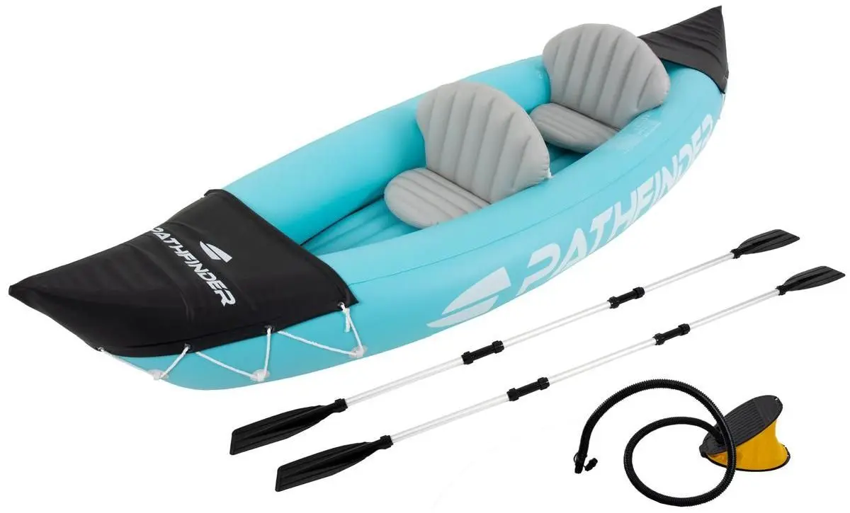 Надувная байдарка Jilong Pathfinder 34184 (Blue/Black)