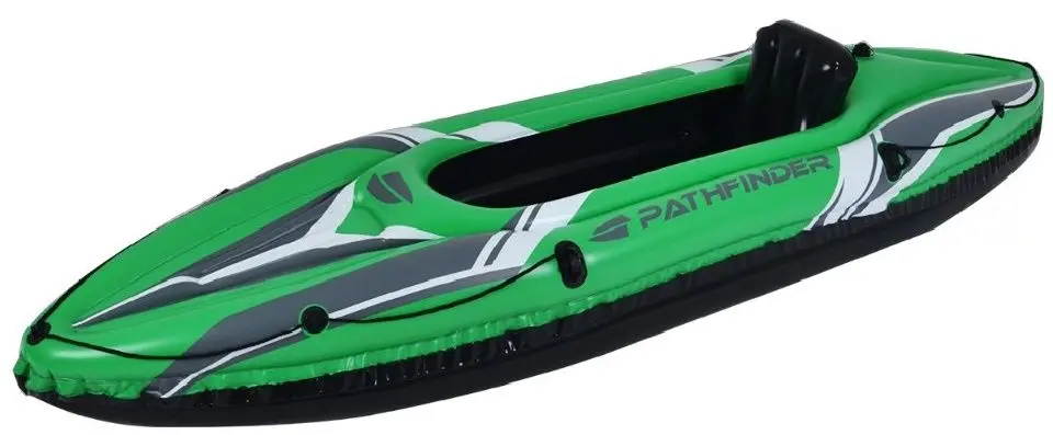 Kayak gonflabil Jilong Pathfinder (Black/Green)