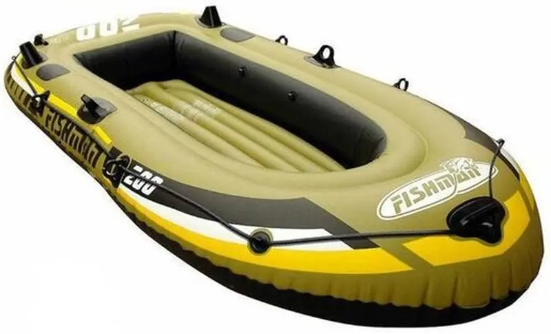 Надувная лодка Jilong Fishman 200 (Brown) - 3