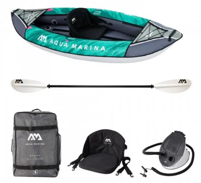 Kayak gonflabil Aqua Marina Laxo LA-285 (Blue/Grey) - 2