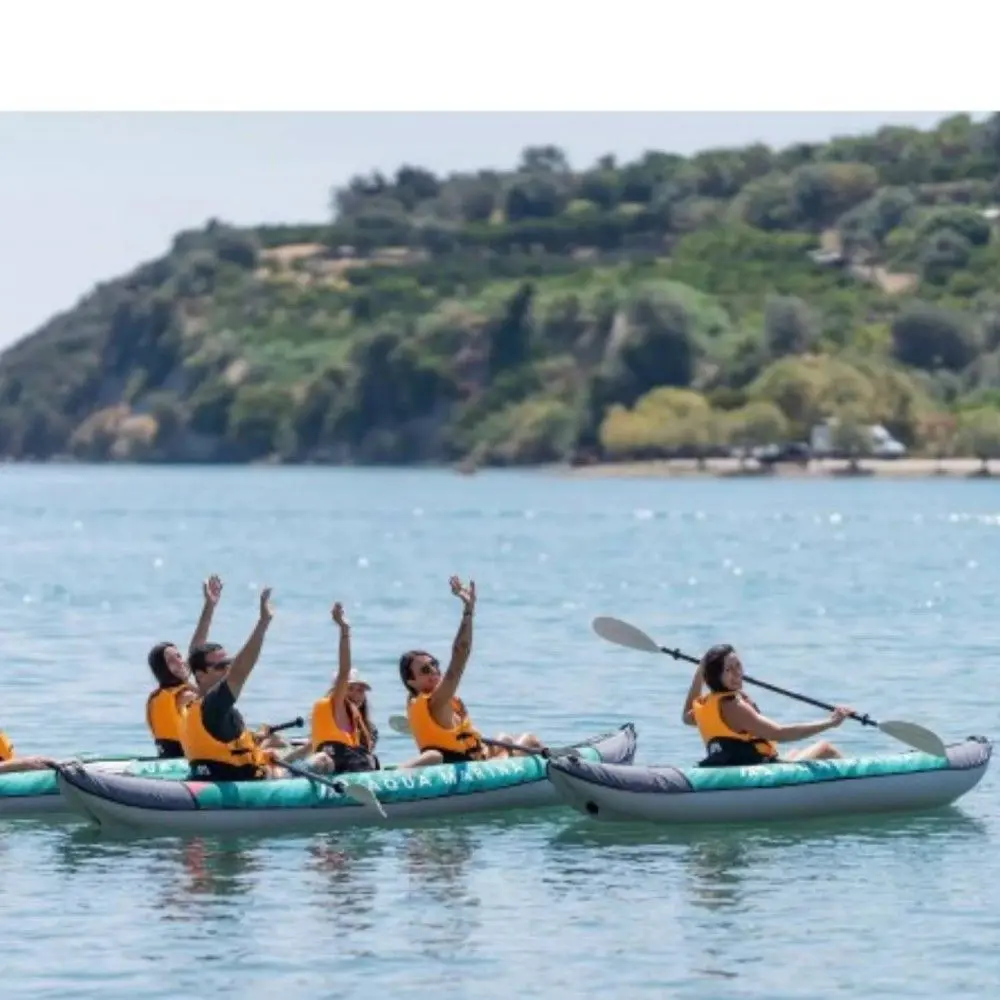 Kayak gonflabil Aqua Marina Laxo LA-285 (Blue/Grey) - 6