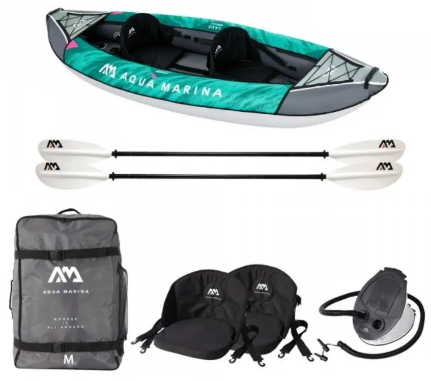Kayak gonflabil Aqua Marina Laxo LA-320 (Blue/Grey)