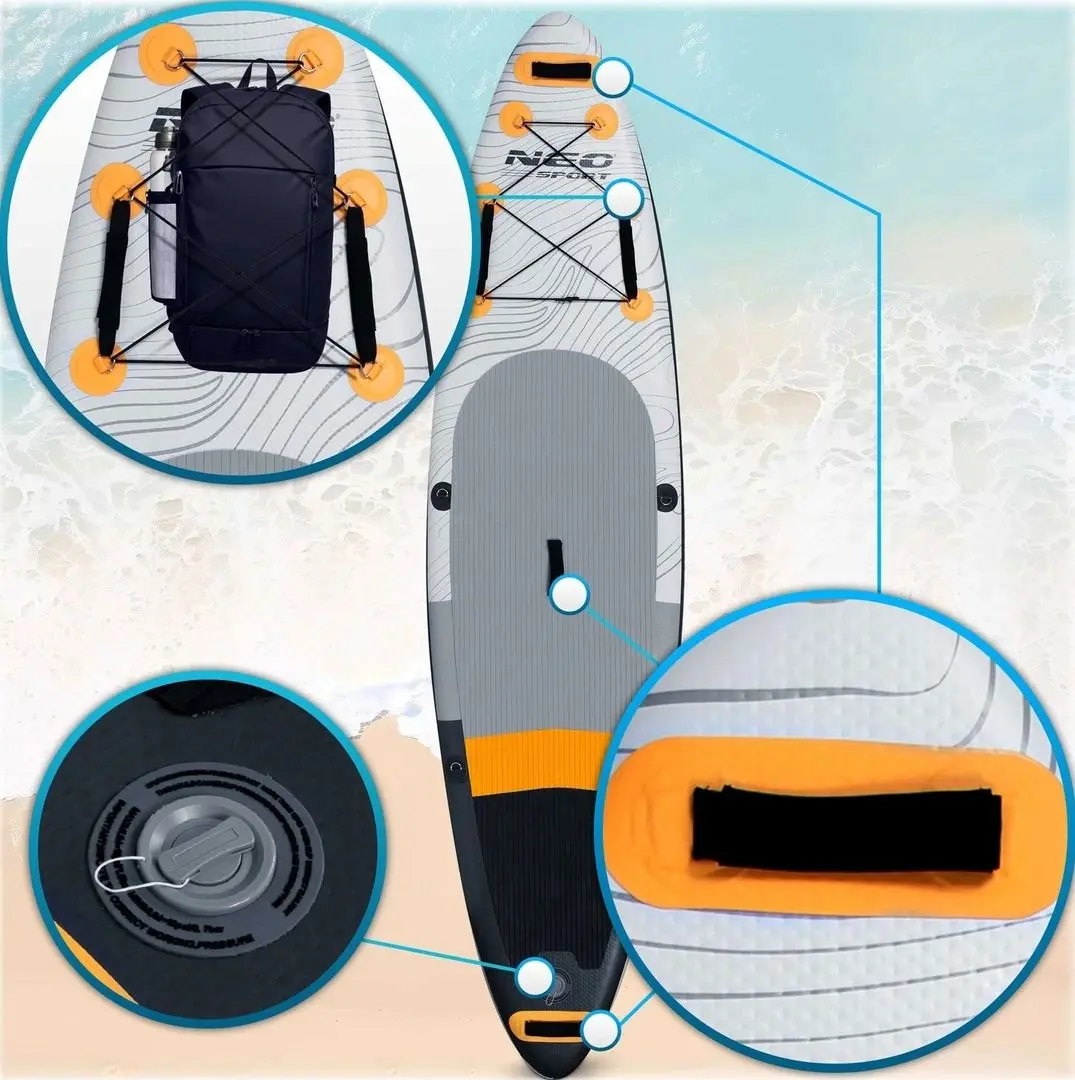 Placa de surf Neo-Sport Aquasurf 170001 (Grey/Black) - 3