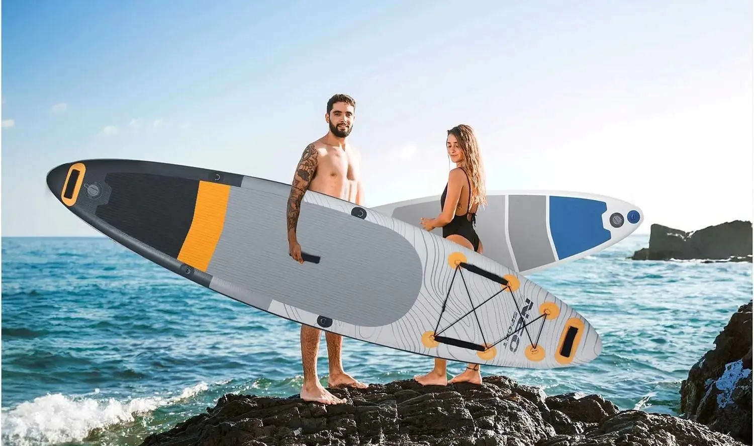 Placa de surf Neo-Sport Aquasurf 170001 (Grey/Black) - 10