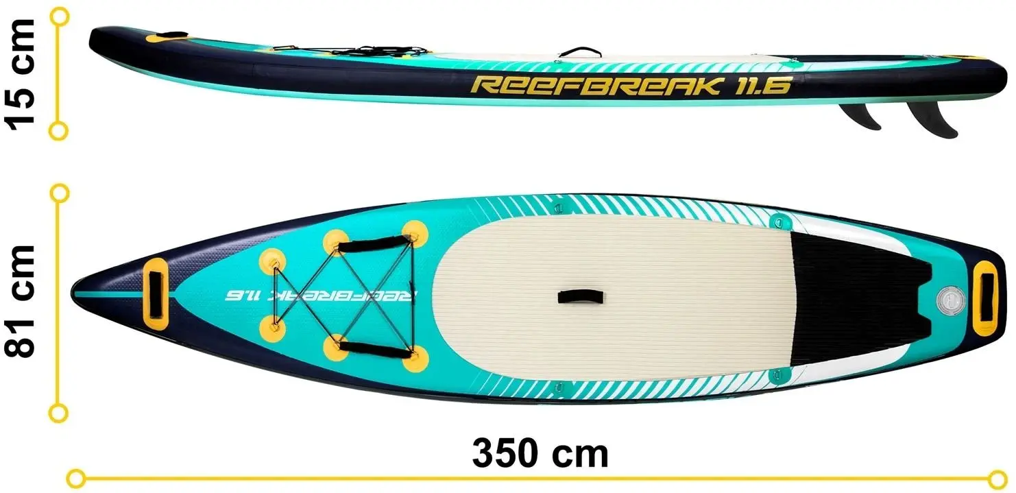 Доска для серфинга Neo Sport Reefbreak 170103 (Green/Black) - 7