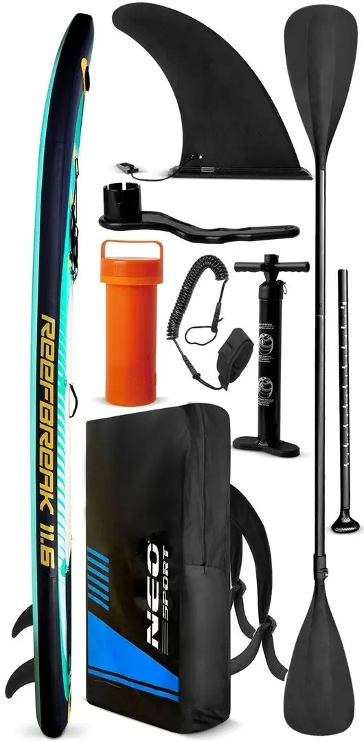 Доска для серфинга Neo Sport Reefbreak 170103 (Green/Black) - 8