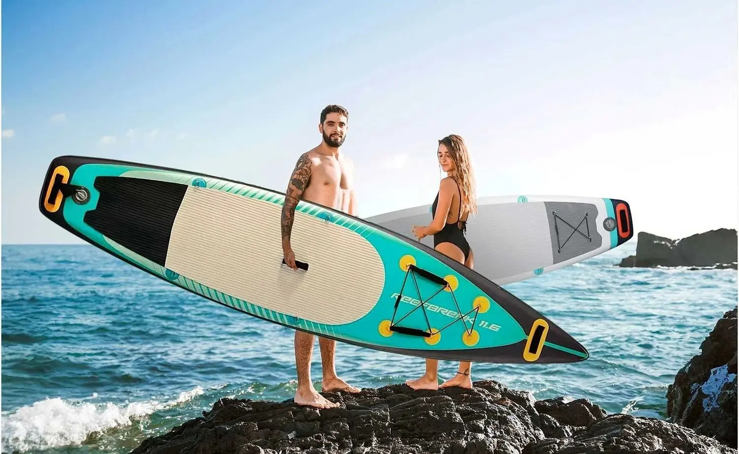 Доска для серфинга Neo Sport Reefbreak 170103 (Green/Black) - 10