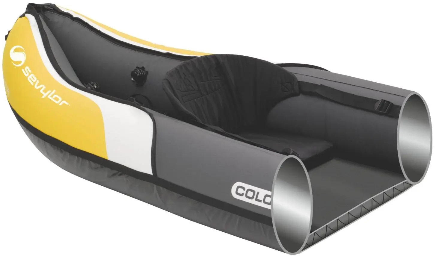 Надувная байдарка Sevylor Colorado (Grey/Yellow) - 3