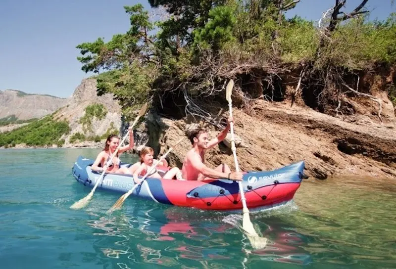 Надувная байдарка Sevylor Tahiti Plus (Blue/Red) - 2