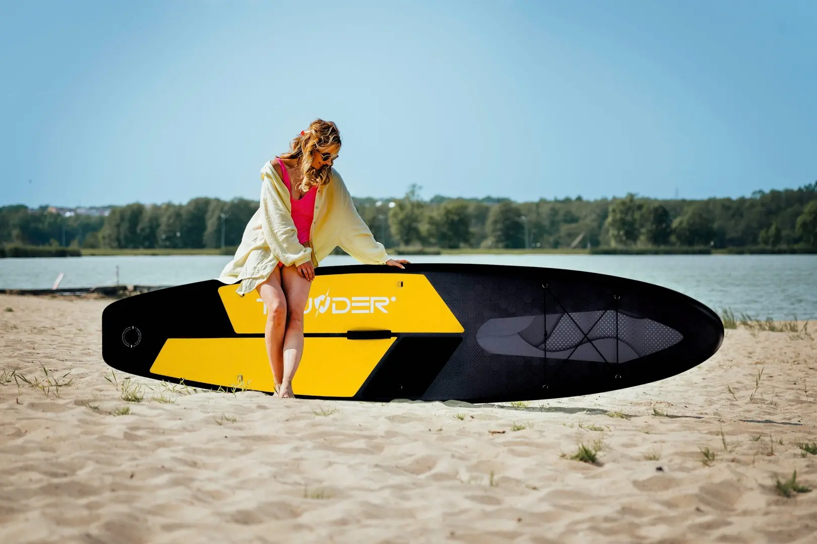SUP-bord-caiac Thunder Ippo (Yellow/Black)