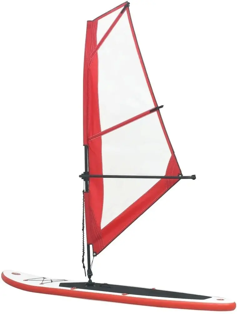 Placa de surf VidaXL 92209 (White/Red)