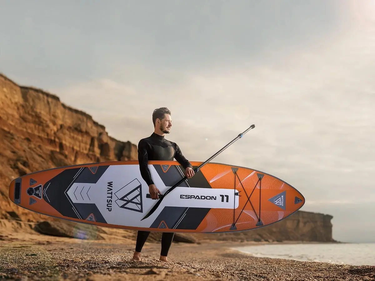 Placa de surf WattSup Espadon PB-WESP111 (Orange/Grey)