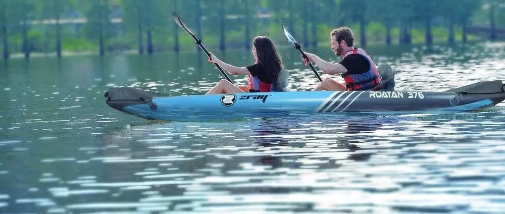 Kayak gonflabil Zray Roatan 376 PB-ZKK376 (Blue/Grey)