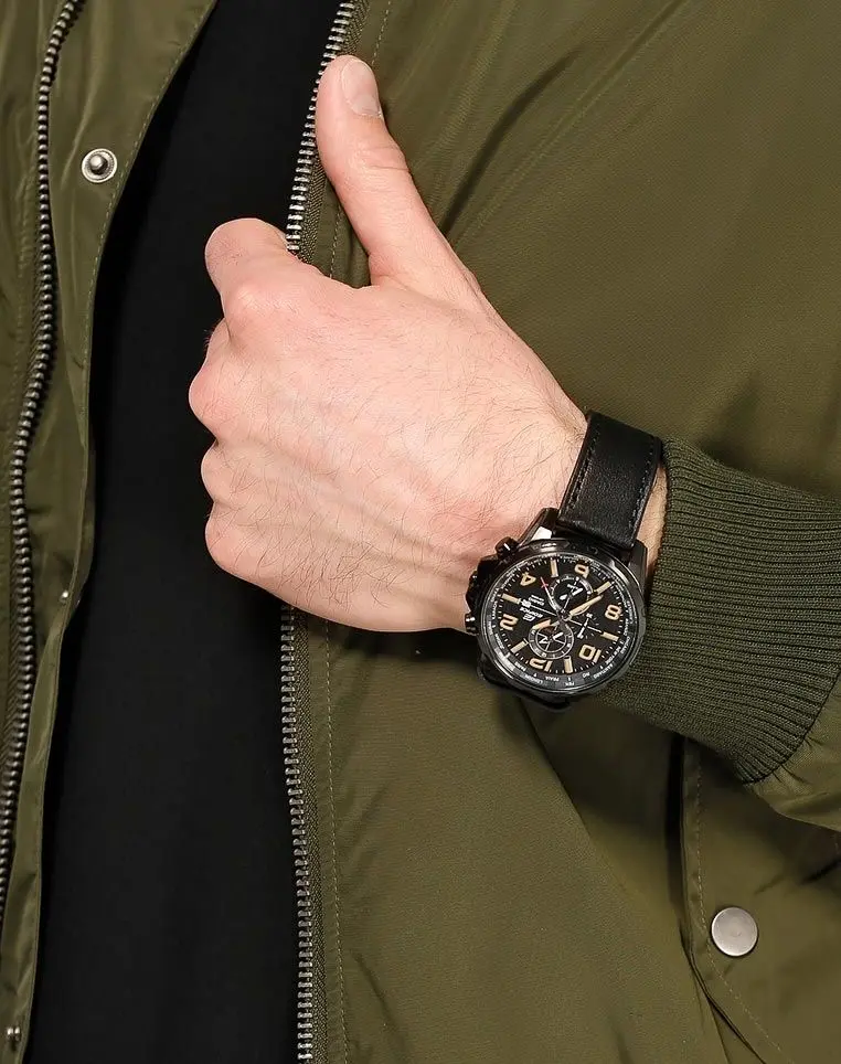 Наручные часы Casio Edifice EFR-302L-1A Black