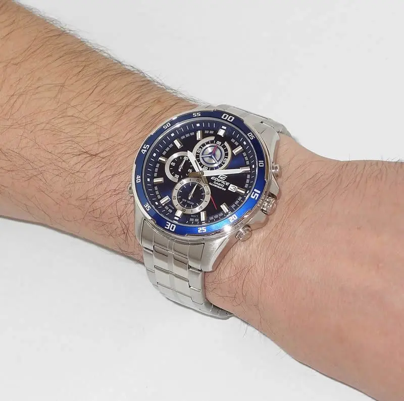 Ceas de mana Casio EFR-547D-2A Silver Blue